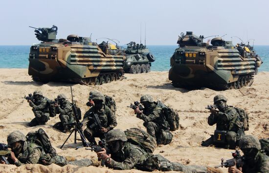 South Korea US Amphibious Landing Exercise