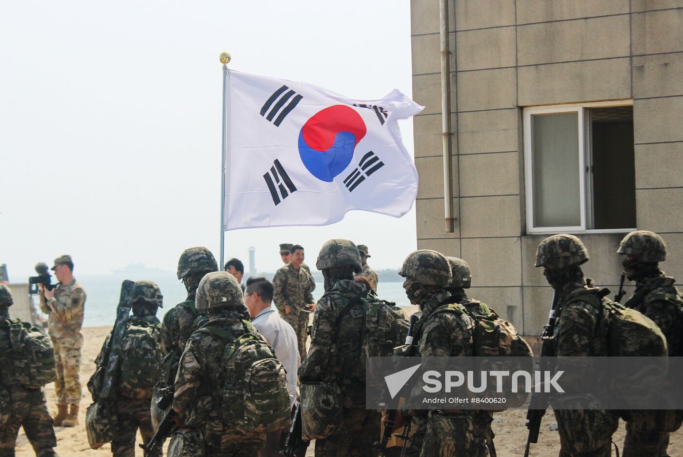 South Korea US Amphibious Landing Exercise