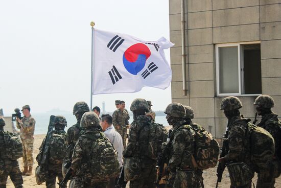 South Korea US Amphibious Landing Exercise