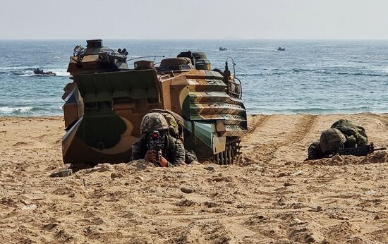 South Korea US Amphibious Landing Exercise