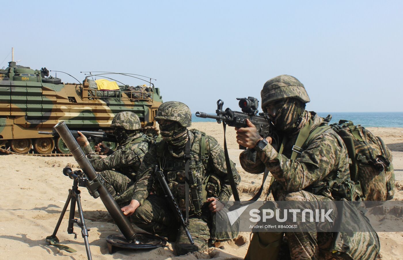 South Korea US Amphibious Landing Exercise