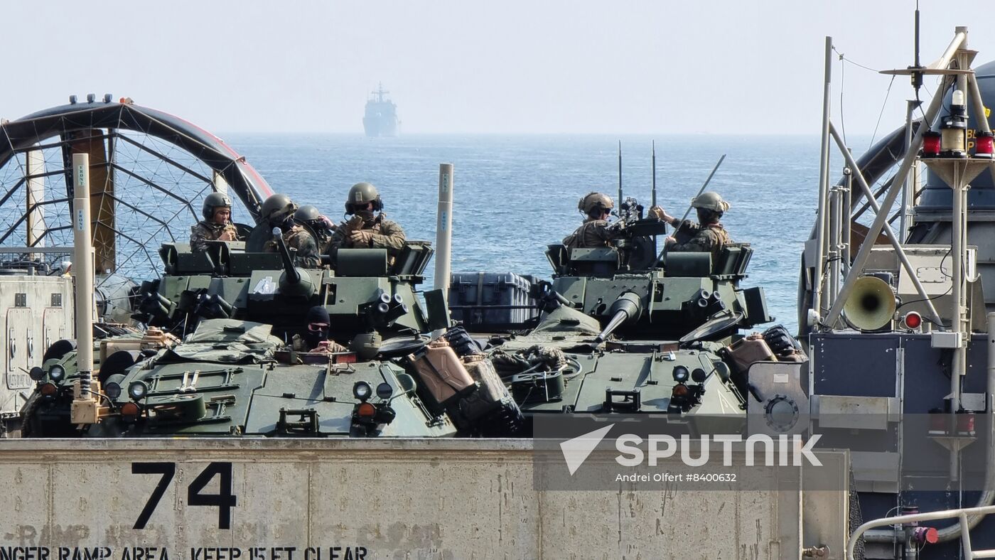 South Korea US Amphibious Landing Exercise