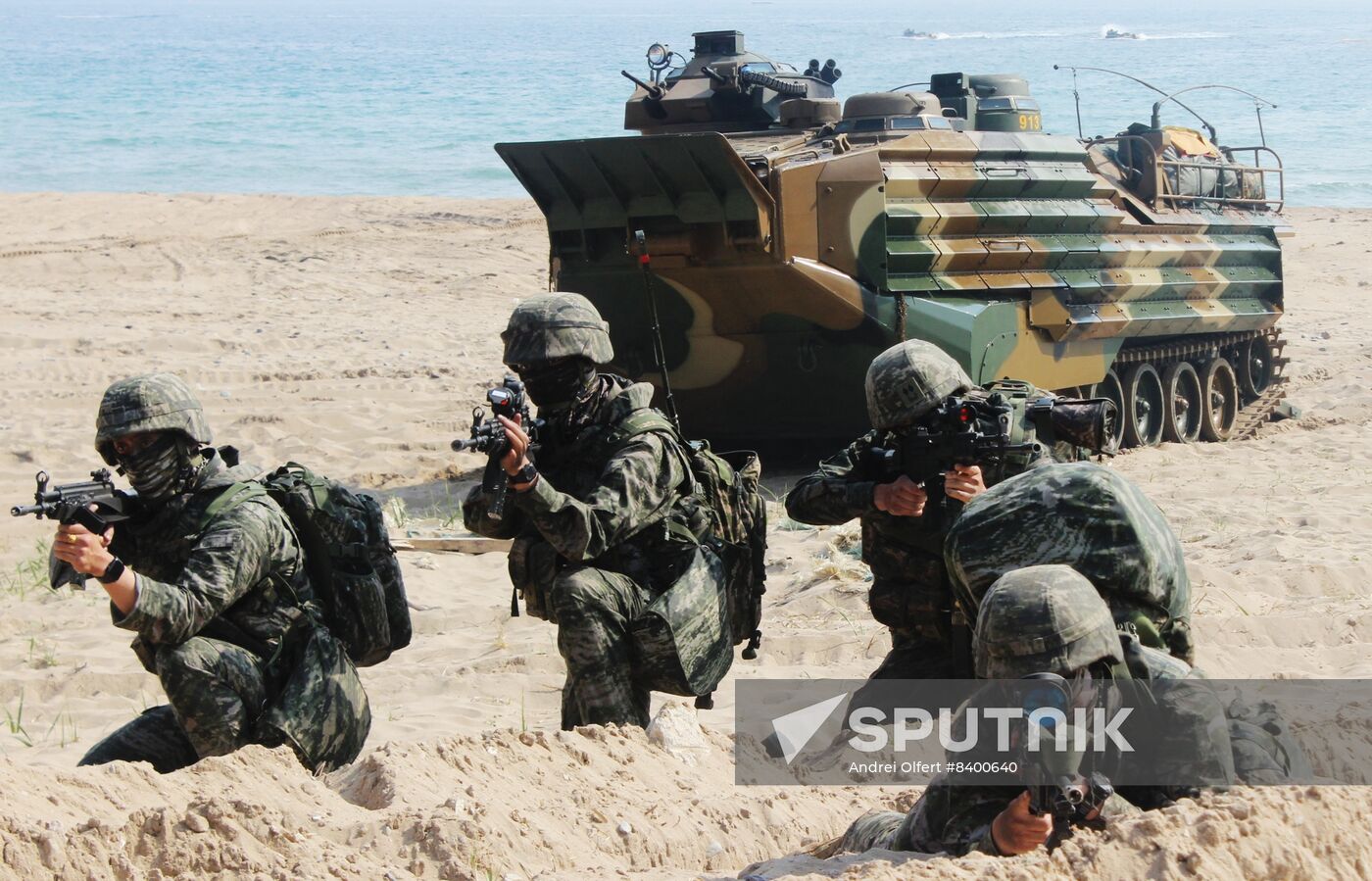 South Korea US Amphibious Landing Exercise