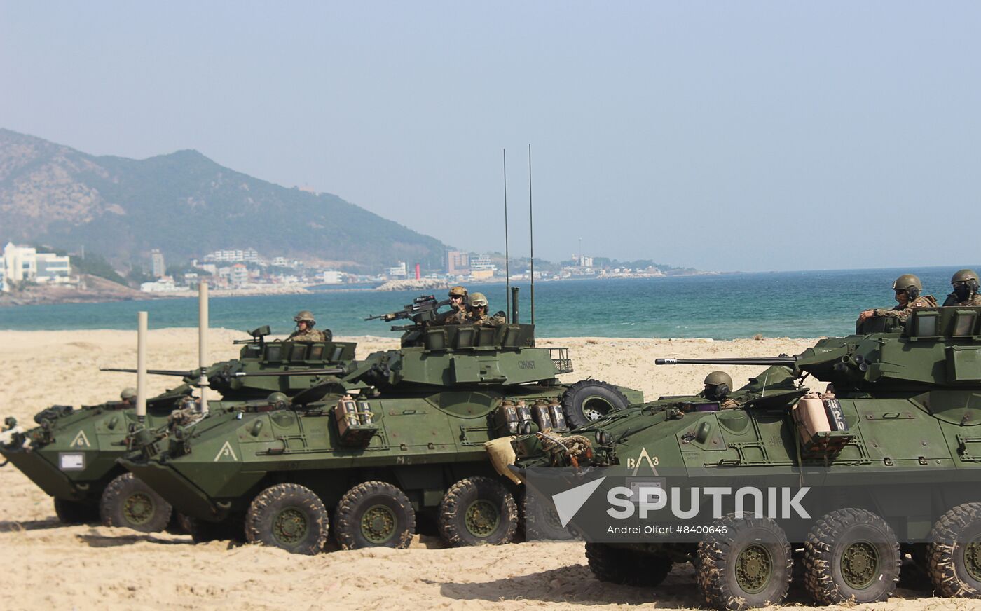 South Korea US Amphibious Landing Exercise