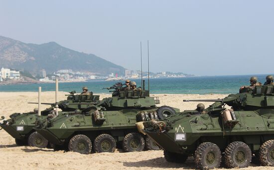 South Korea US Amphibious Landing Exercise