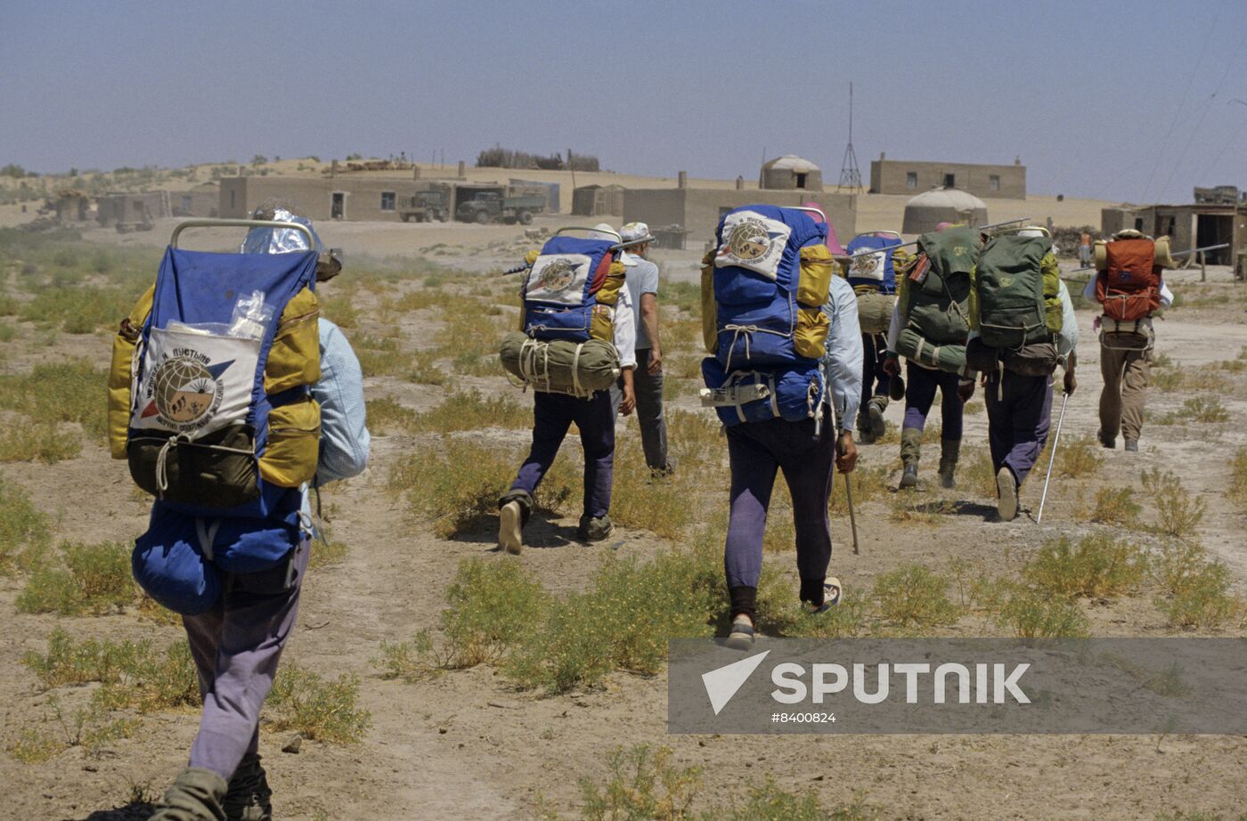 Human and Desert scientific and sports expedition