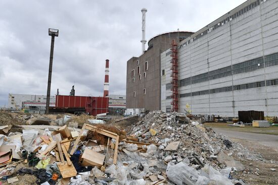 Russia Ukraine Military Operation Nuclear Plant