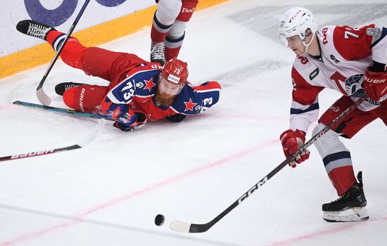 Russia Ice Hockey Kontinental League CSKA - Lokomotiv