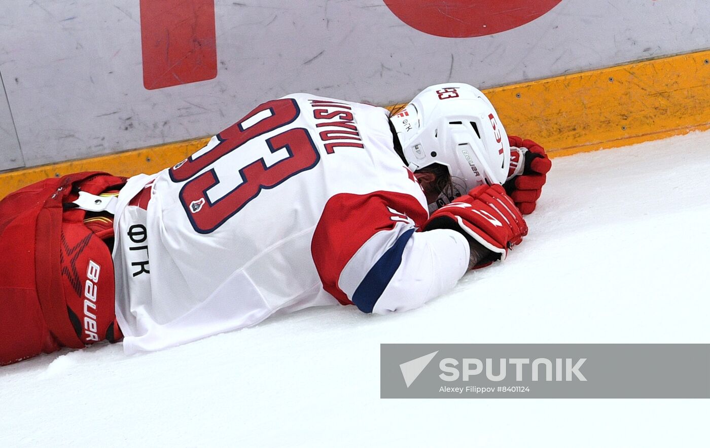 Russia Ice Hockey Kontinental League CSKA - Lokomotiv