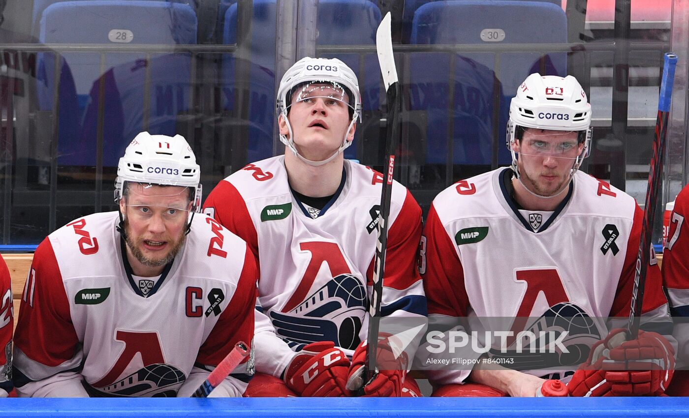 Russia Ice Hockey Kontinental League CSKA - Lokomotiv