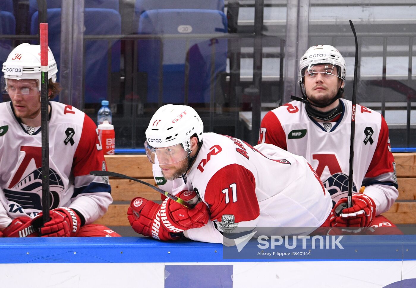 Russia Ice Hockey Kontinental League CSKA - Lokomotiv