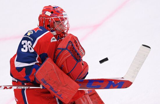 Russia Ice Hockey Kontinental League CSKA - Lokomotiv