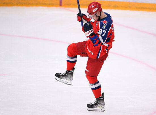 Russia Ice Hockey Kontinental League CSKA - Lokomotiv