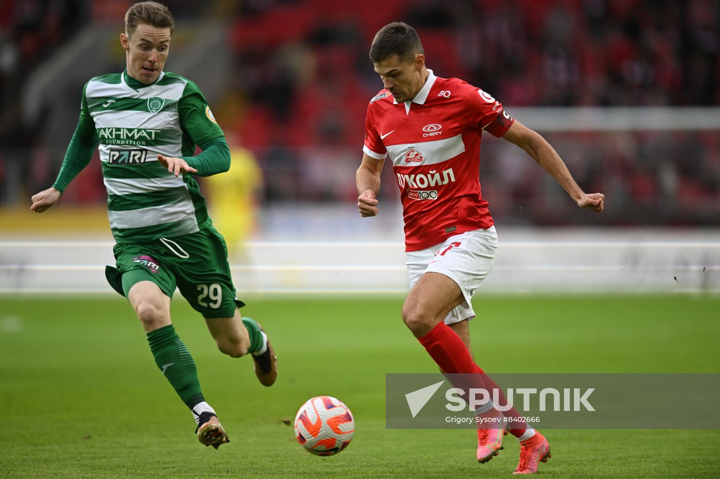 Russia Soccer Premiere-League Spartak - Akhmat