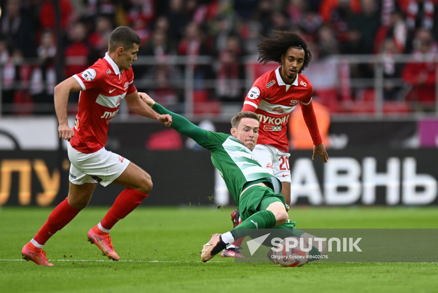 Russia Soccer Premiere-League Spartak - Akhmat