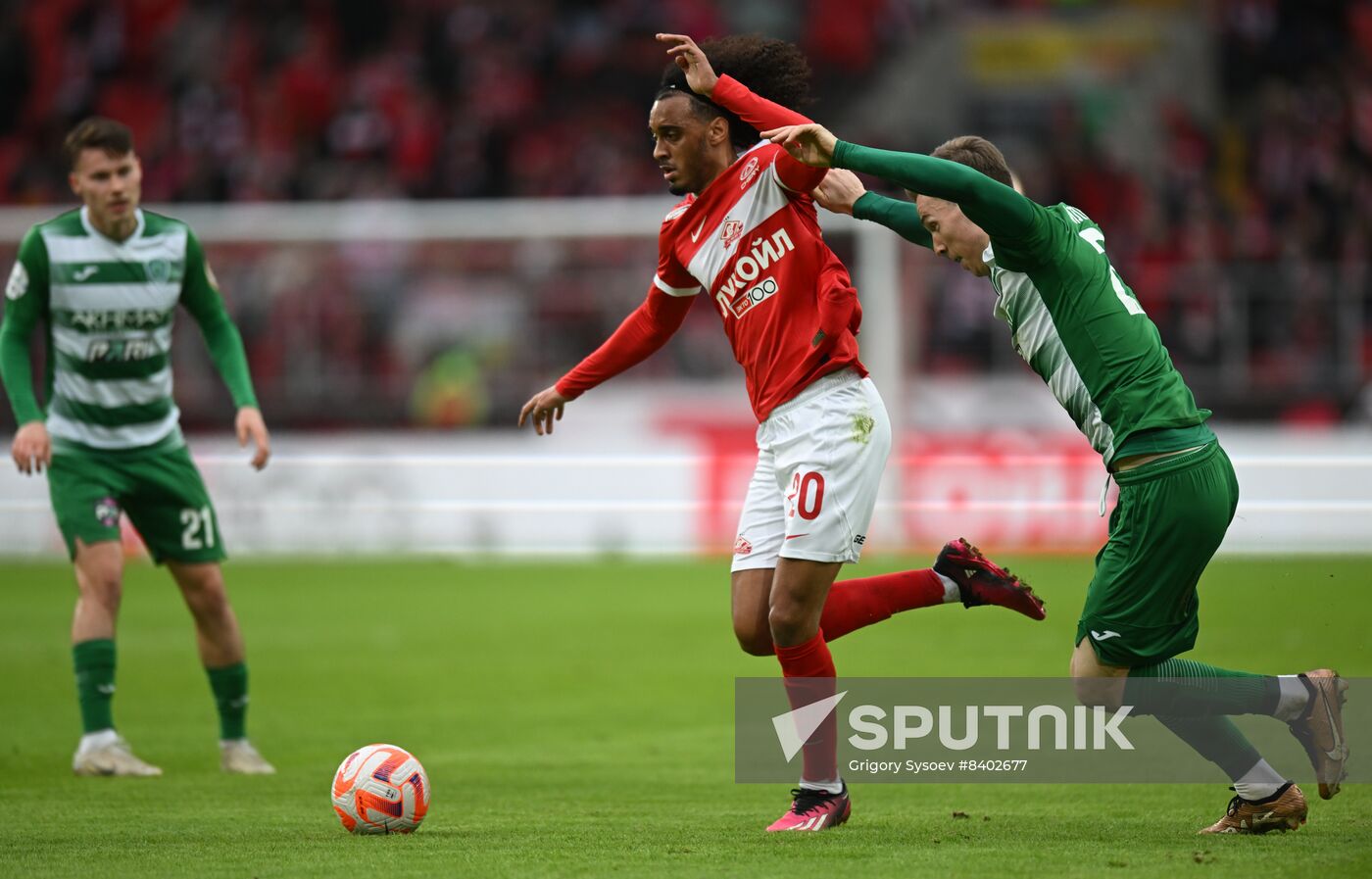 Russia Soccer Premiere-League Spartak - Akhmat