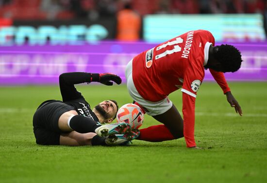 Russia Soccer Premiere-League Spartak - Akhmat