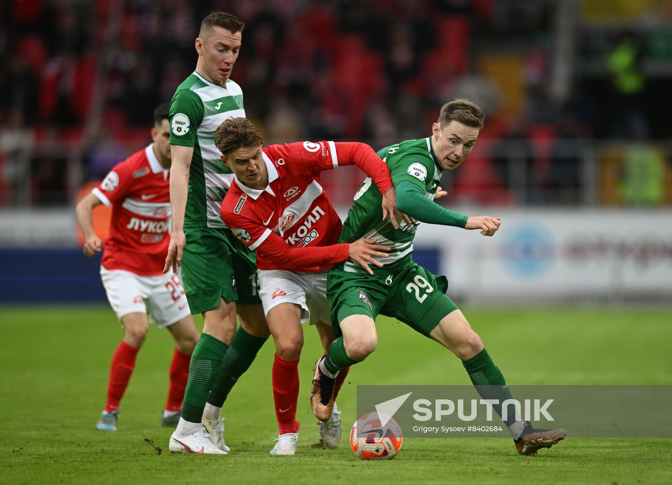 Russia Soccer Premiere-League Spartak - Akhmat