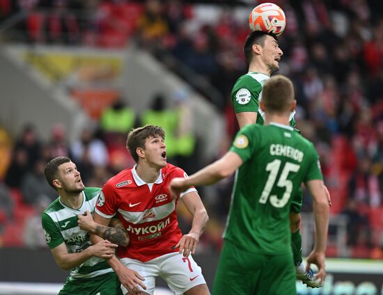 Russia Soccer Premiere-League Spartak - Akhmat