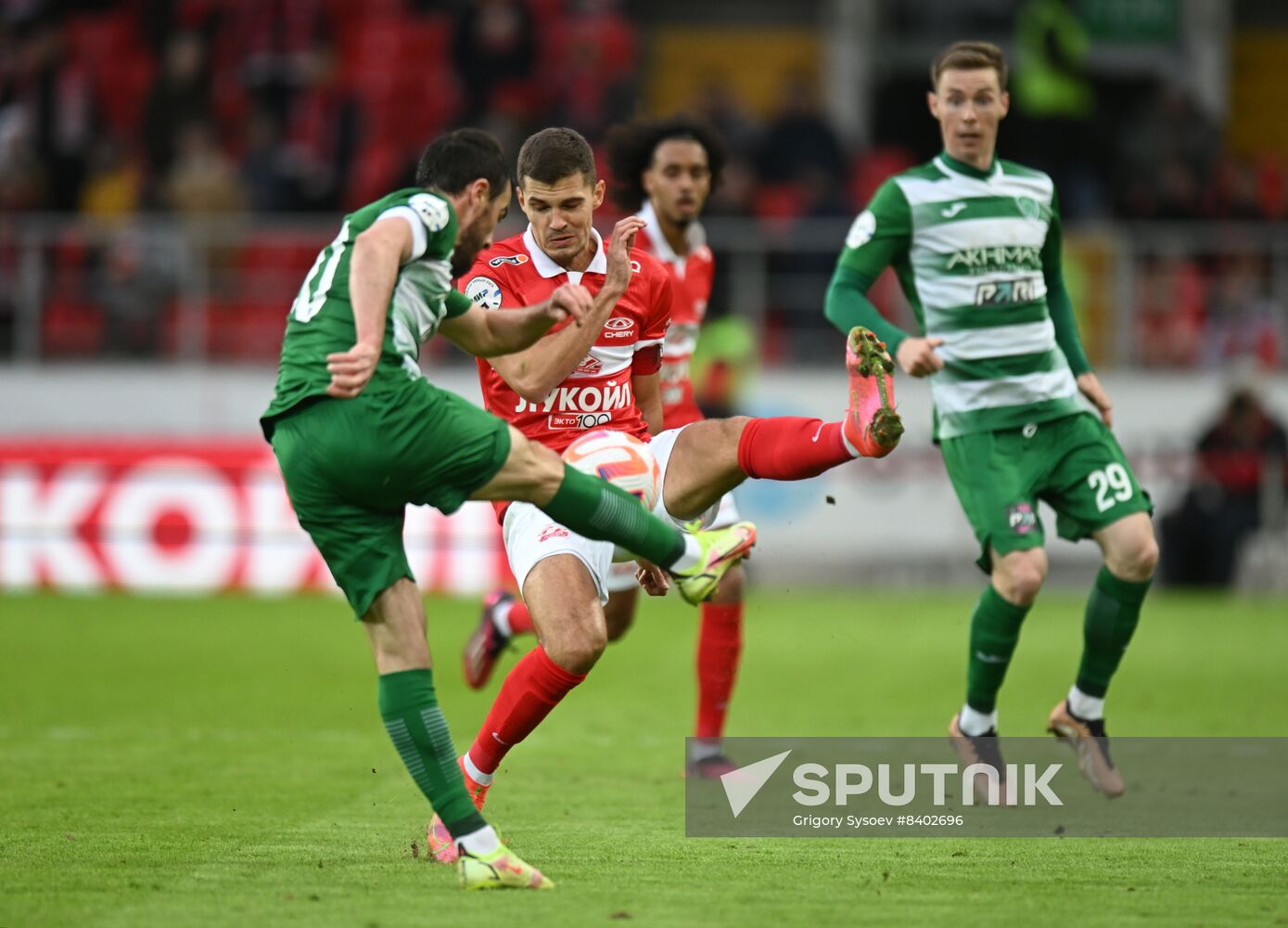 Russia Soccer Premiere-League Spartak - Akhmat