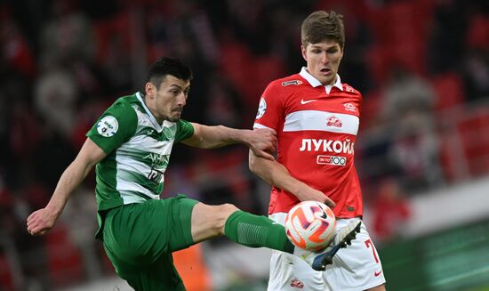 Russia Soccer Premiere-League Spartak - Akhmat