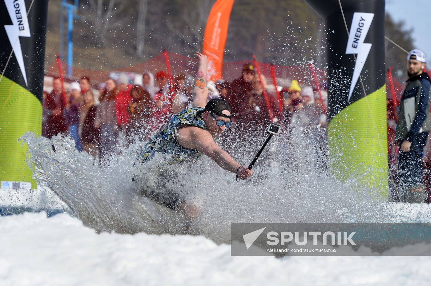 Russia Bikini Downhill