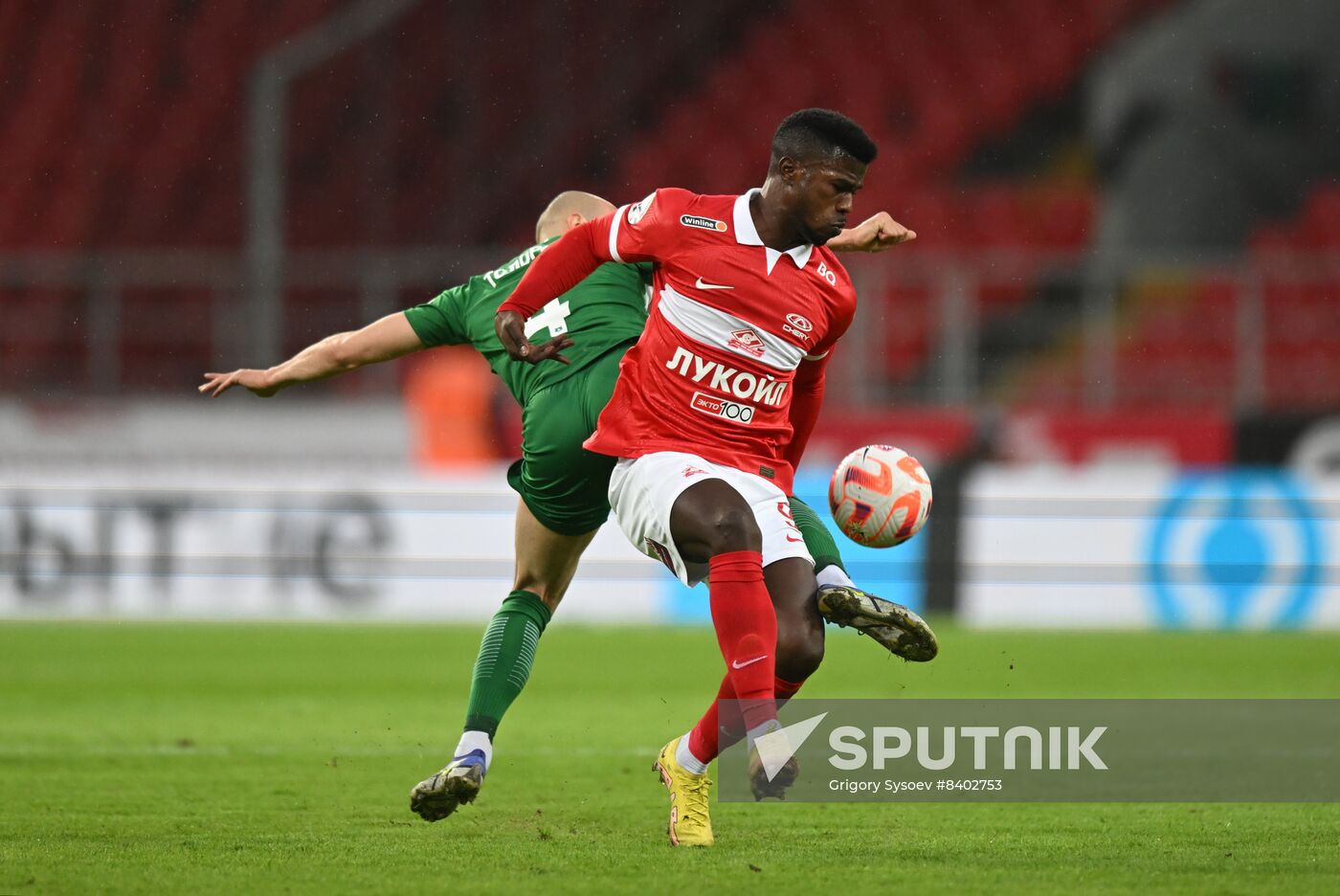 Russia Soccer Premiere-League Spartak - Akhmat