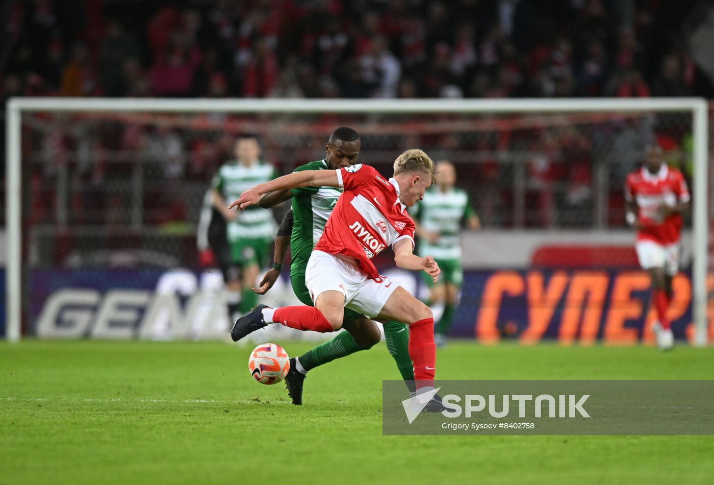 Russia Soccer Premiere-League Spartak - Akhmat