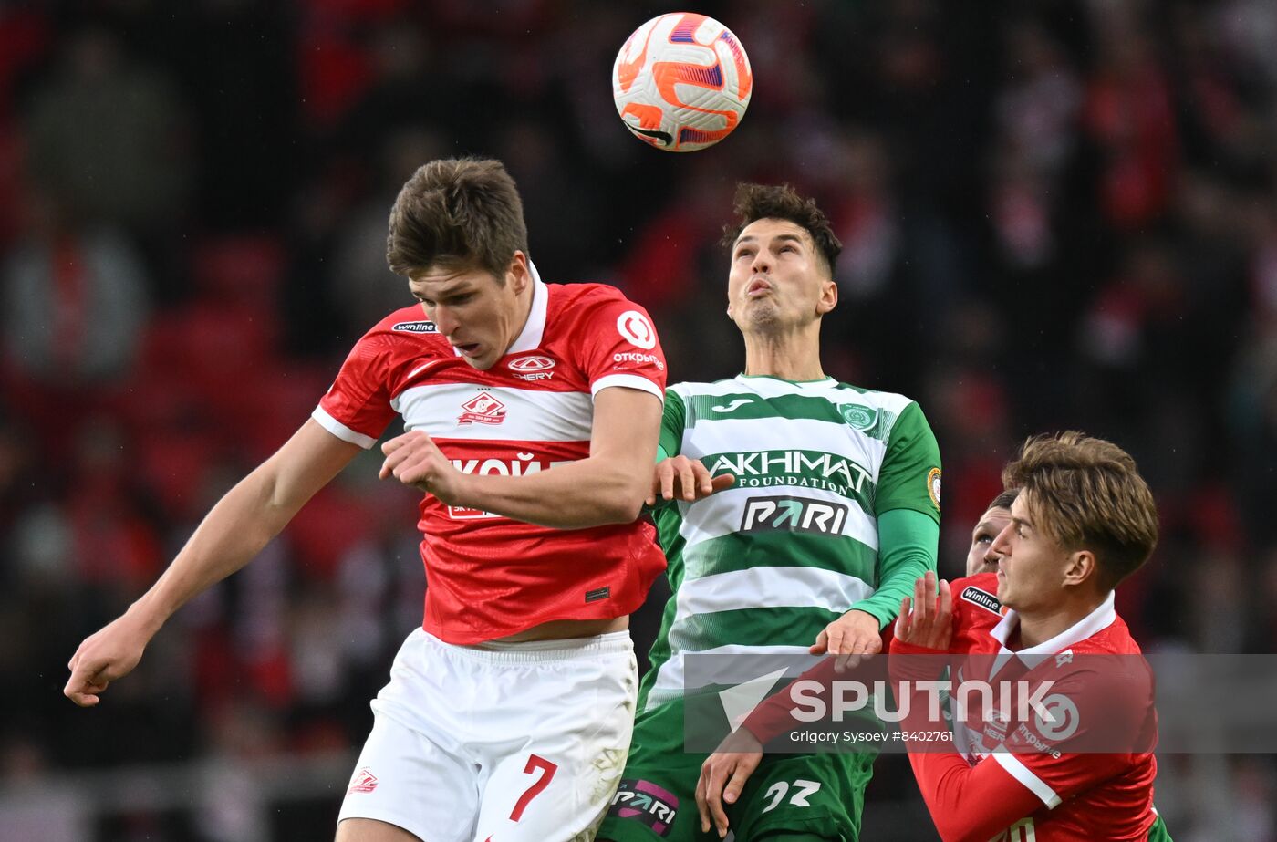 Russia Soccer Premiere-League Spartak - Akhmat