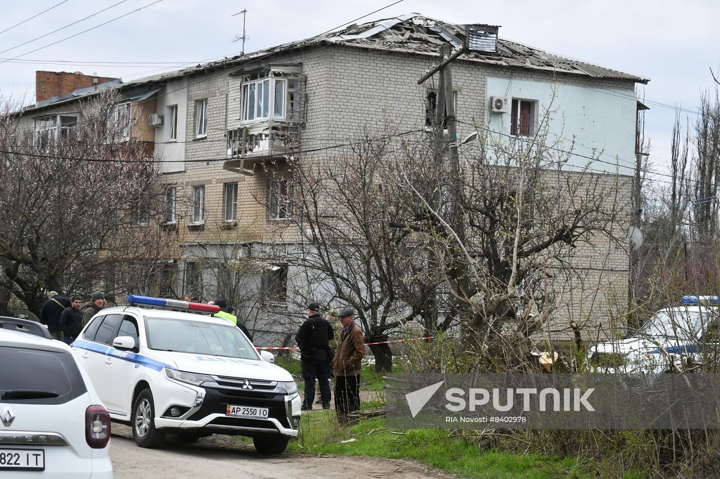 Russia Ukraine Military Operation Shelling