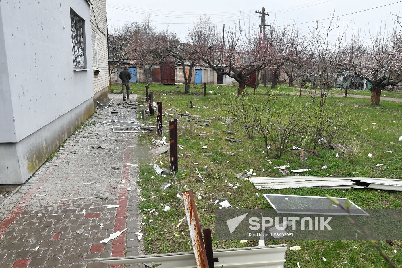 Russia Ukraine Military Operation Shelling