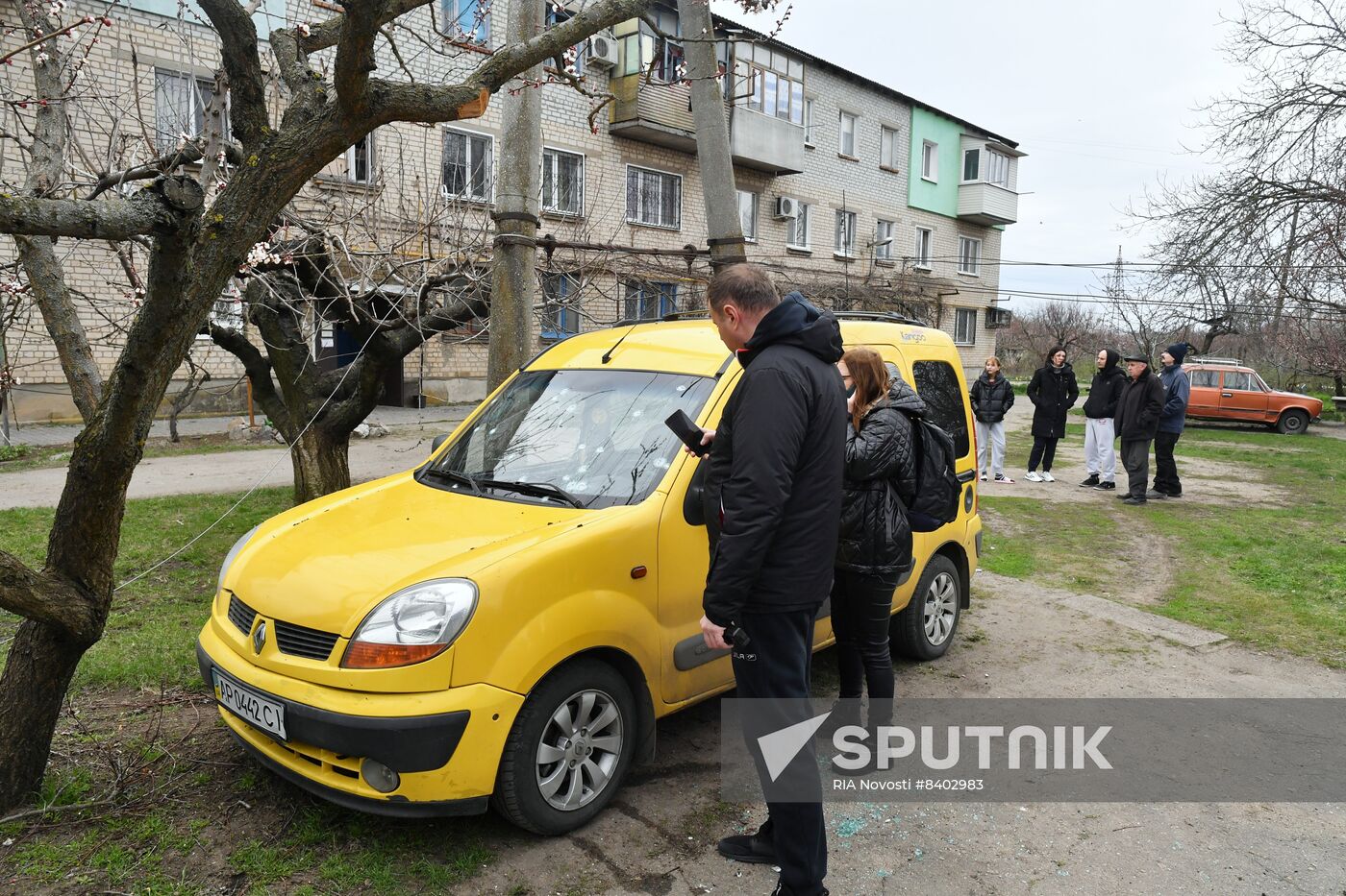 Russia Ukraine Military Operation Shelling