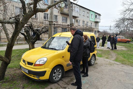 Russia Ukraine Military Operation Shelling