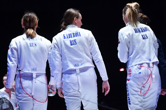 Russia Fencing Solidarity Cup Teams