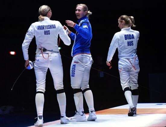 Russia Fencing Solidarity Cup Teams