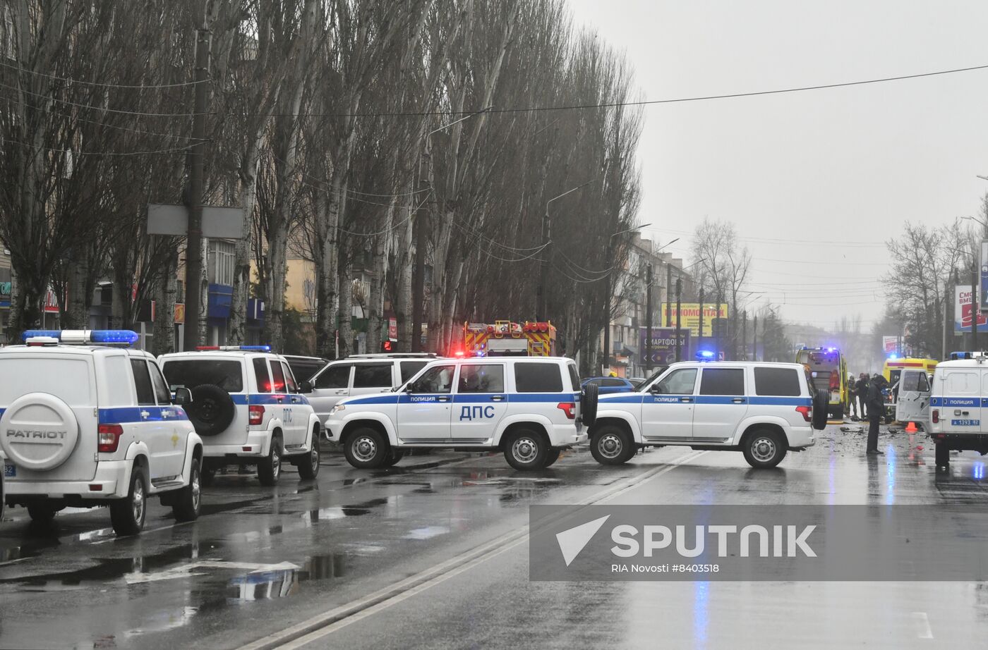 Russia Ukraine Military Operation Car Explosion