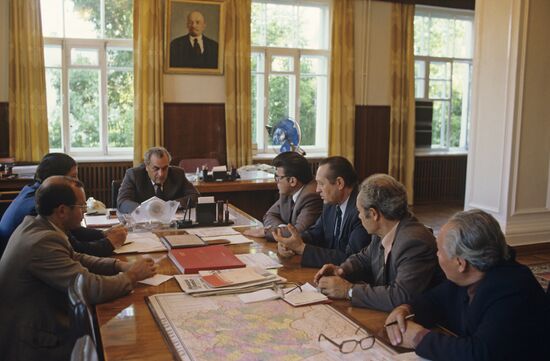 Nikolai Aksyonov, First Secretary of CPSU's Altai Territory Committee