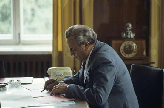 Nikolai Aksyonov, First Secretary of CPSU's Altai Territory Committee