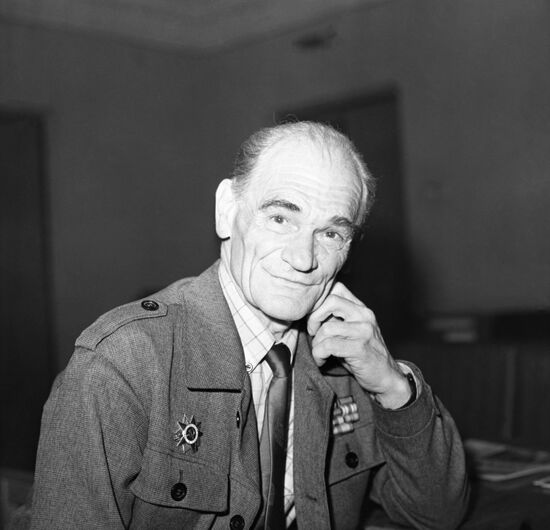 Writer Nikolai Vnukov