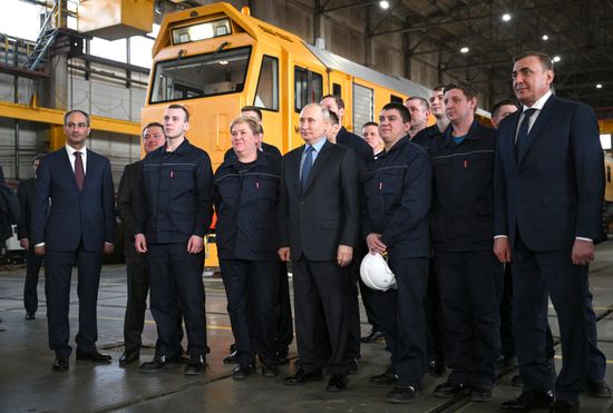 Russia Putin Central Federal District