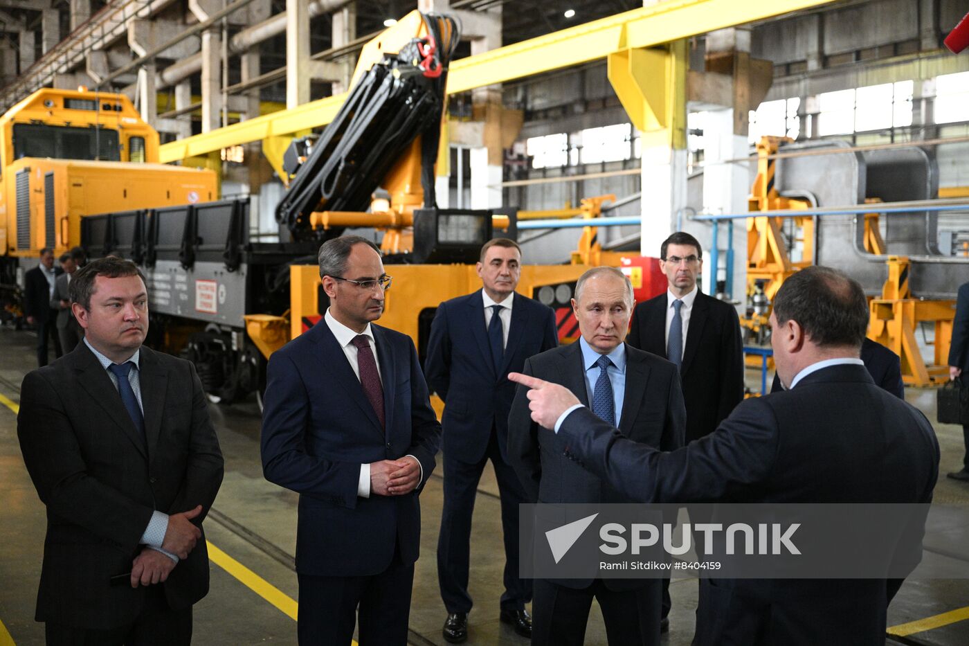 Russia Putin Central Federal District