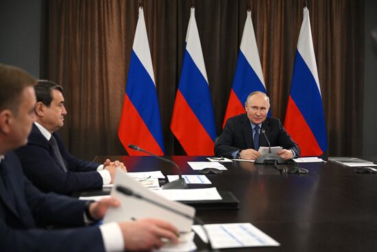 Russia Putin Central Federal District