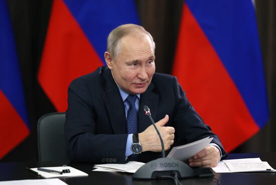 Russia Putin Central Federal District
