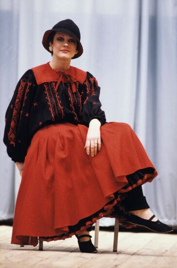 Vyacheslav Zaitsev's fashion house