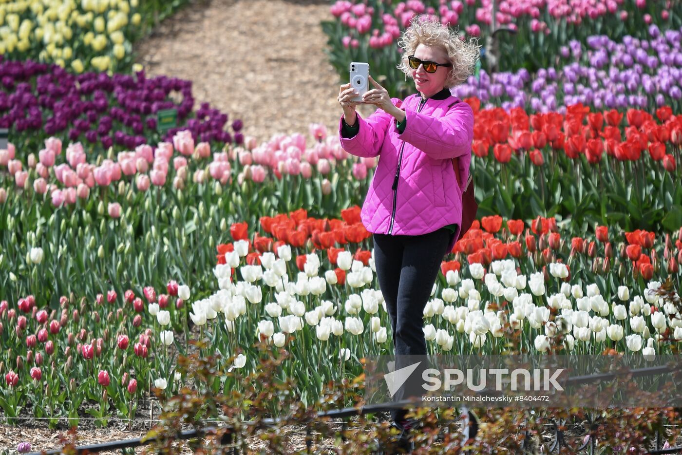 Russia Environment Tulips Exhibition