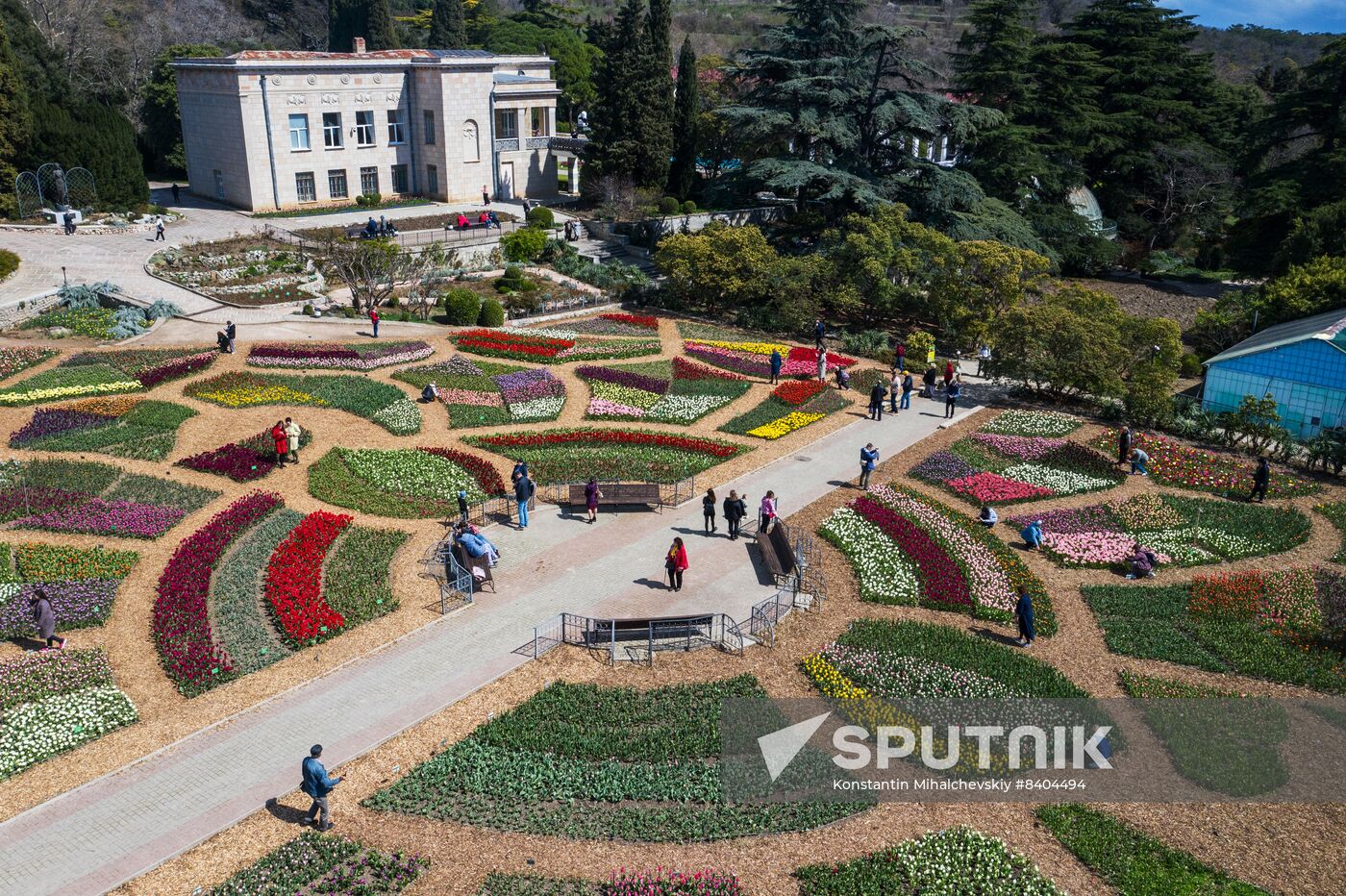 Russia Environment Tulips Exhibition