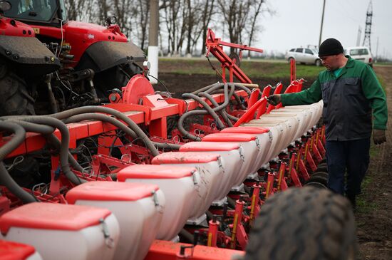 Russia Agriculture Sowing