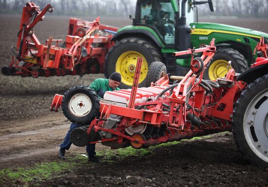 Russia Agriculture Sowing