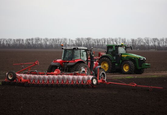 Russia Agriculture Sowing