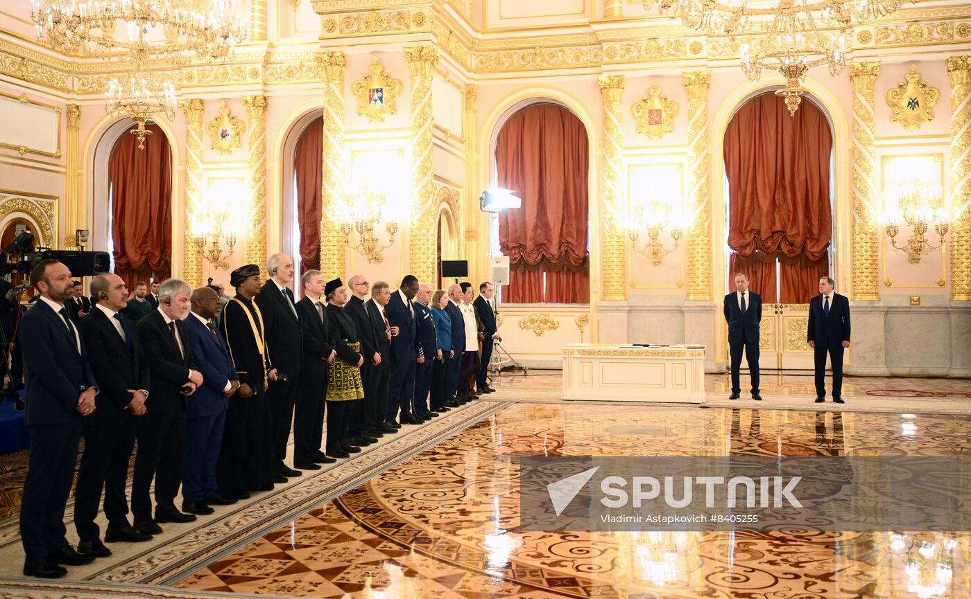 Russia Putin Ambassadors